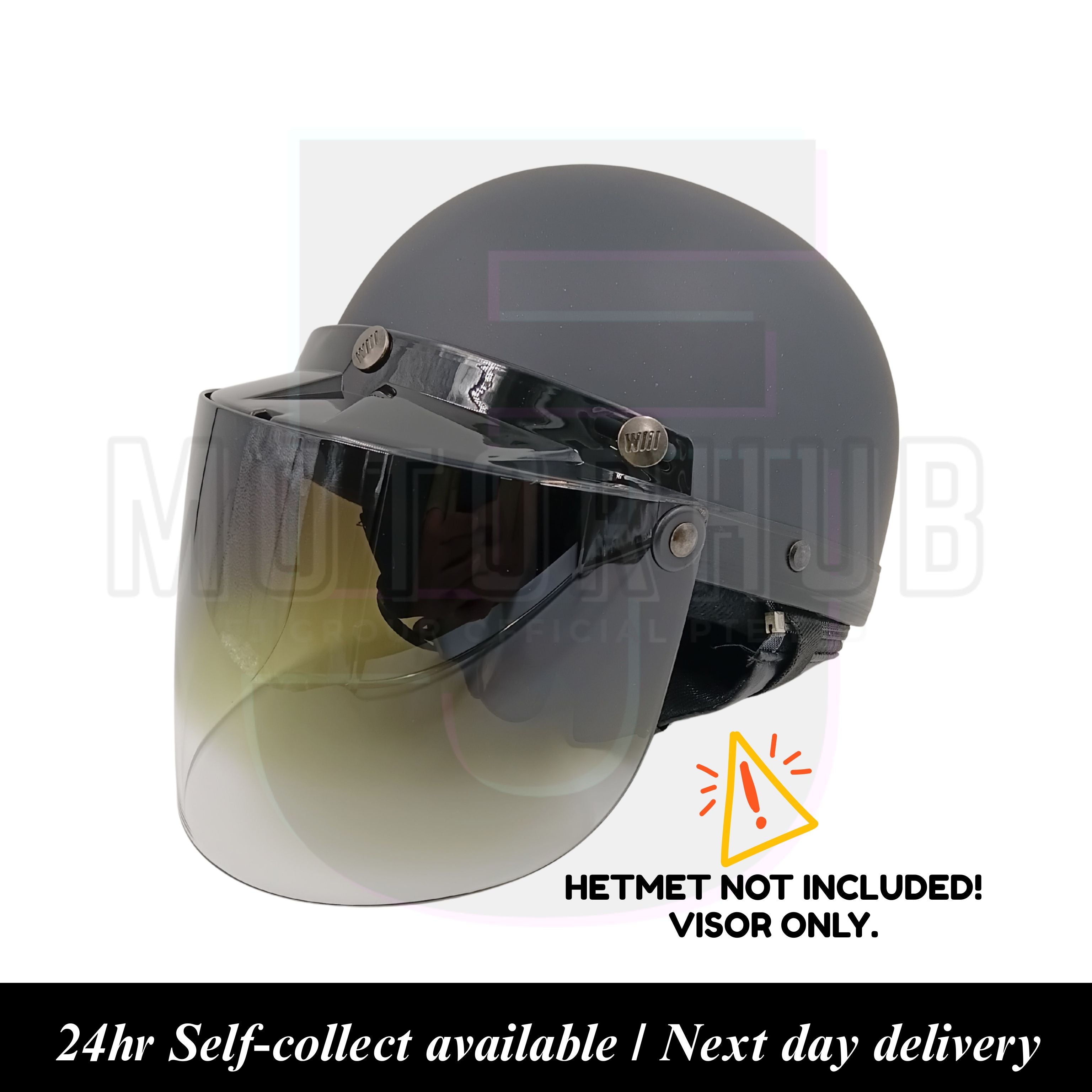 3 Button Two-Tone Visor