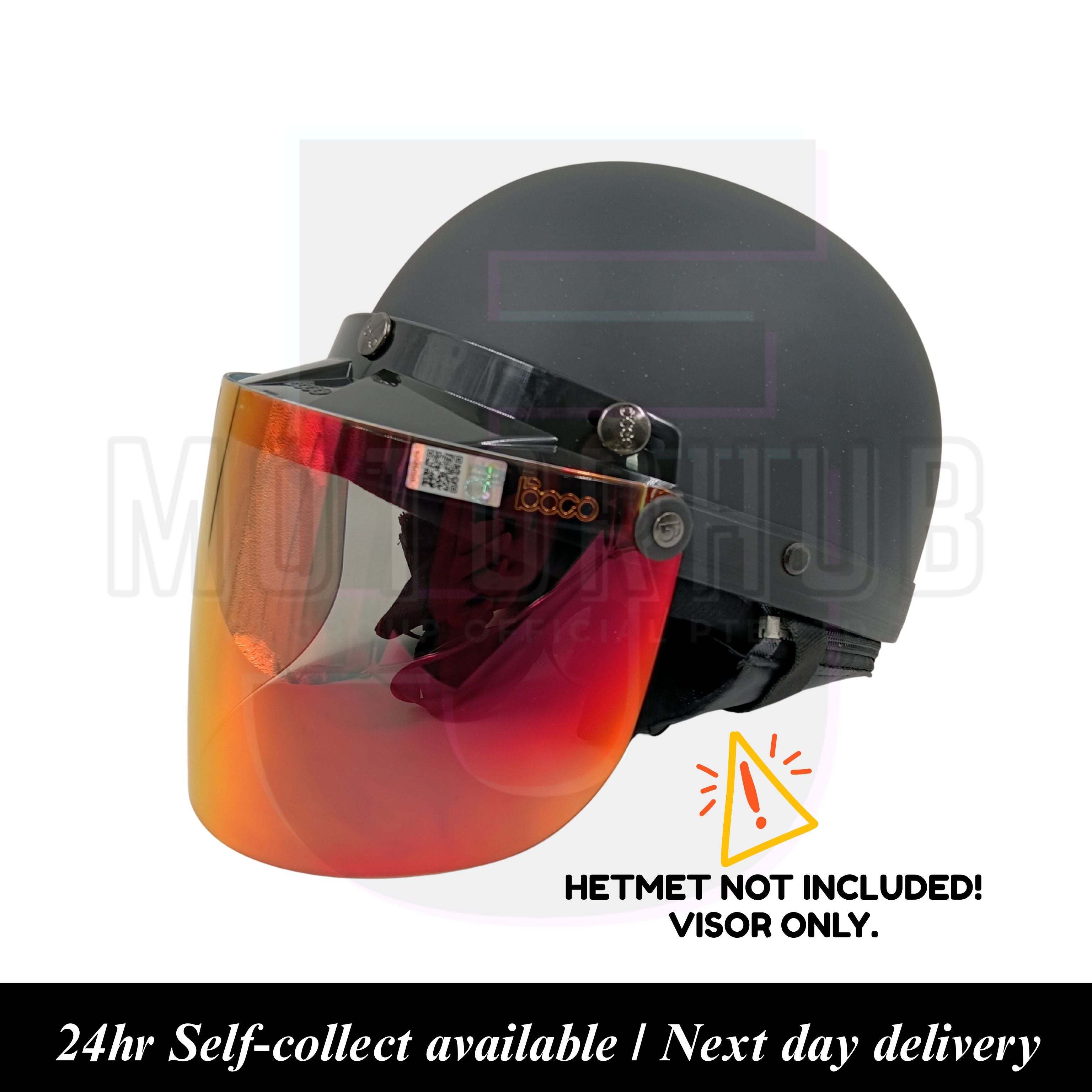 3 Button Crystal Visor