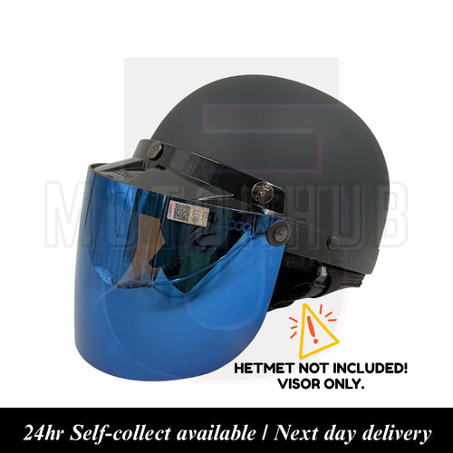 3 Button Iridium Visor